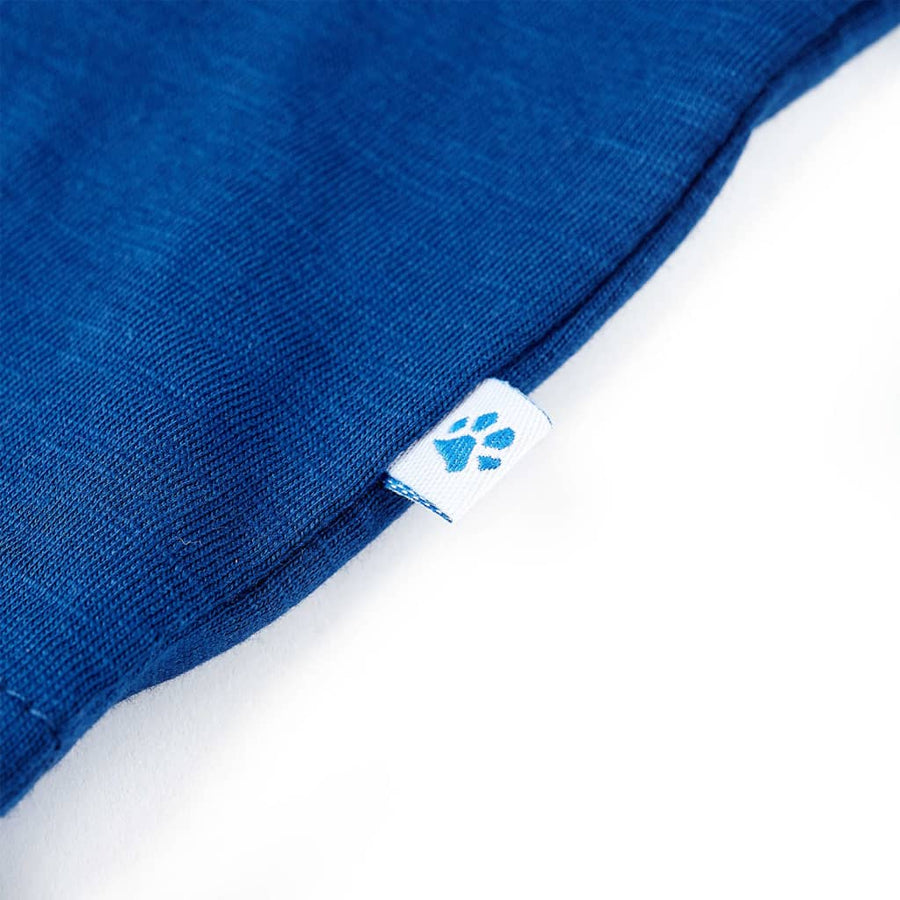 Kindershirt 104 donkerblauw Blauw