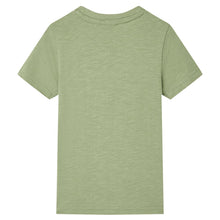 Kindershirt 116 lichtkakikleurig Kaki