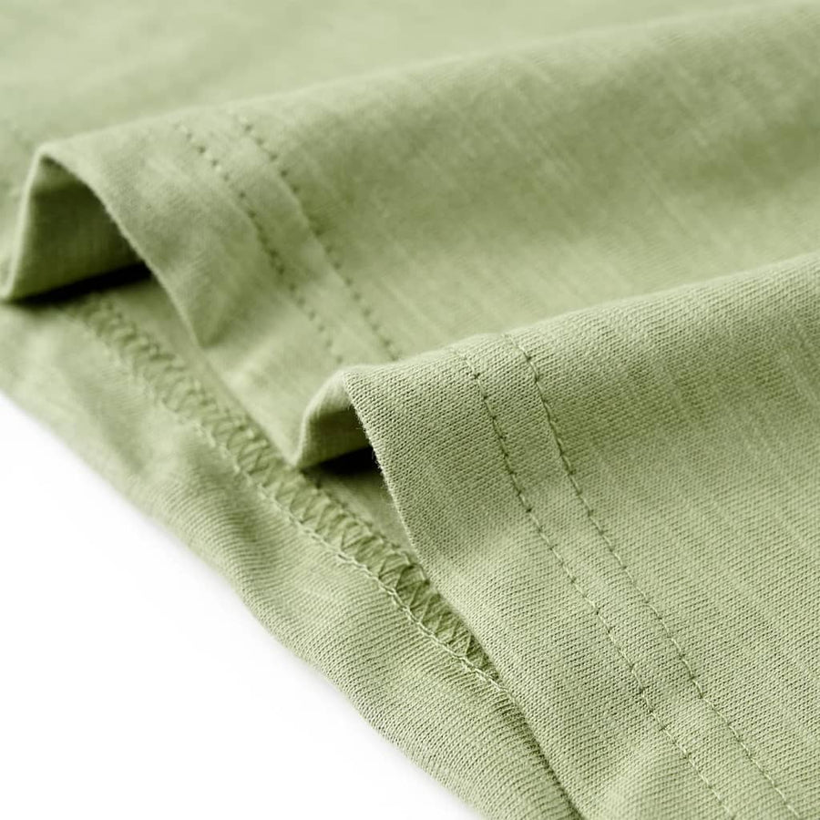 Kindershirt 116 lichtkakikleurig Kaki