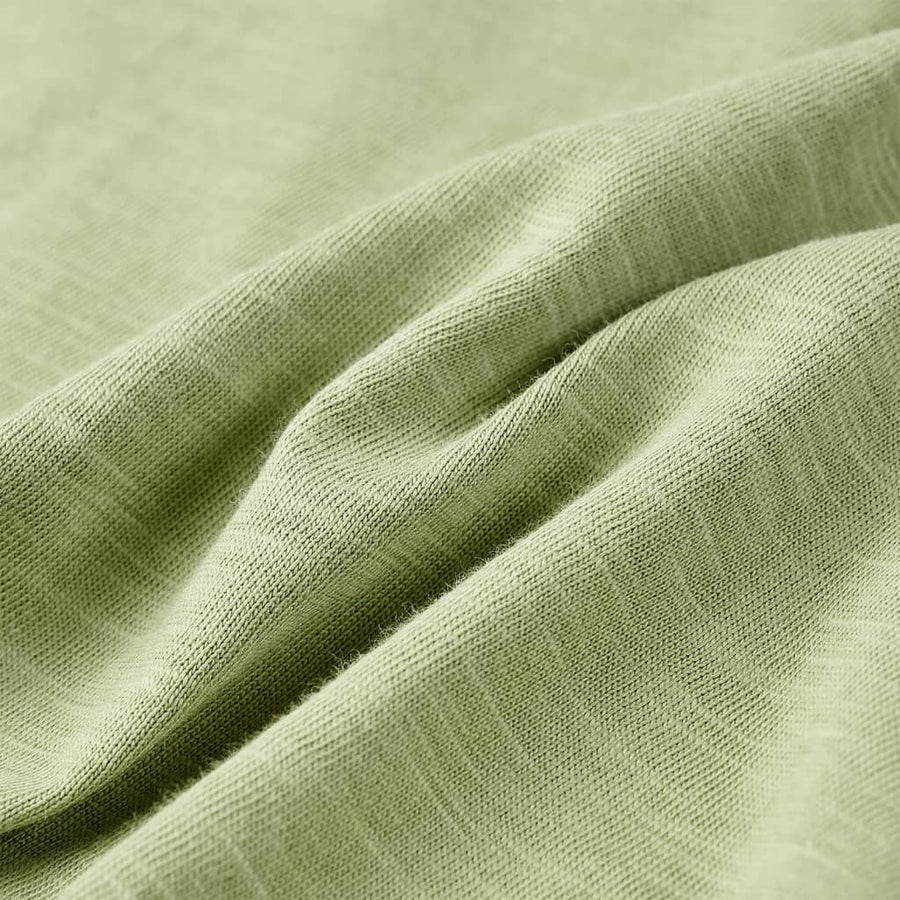 Kindershirt 116 lichtkakikleurig Kaki