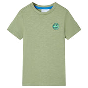 Children's shirt size 128 light khaki