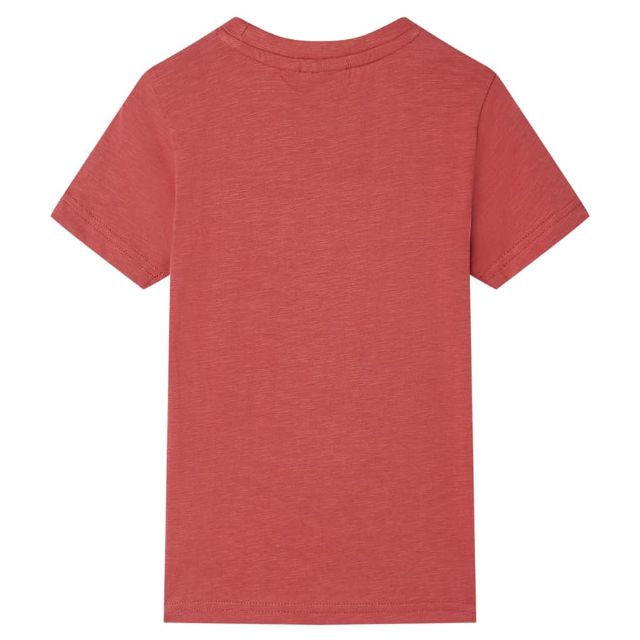 Kindershirt 116 paprikakleurig Paprika 116