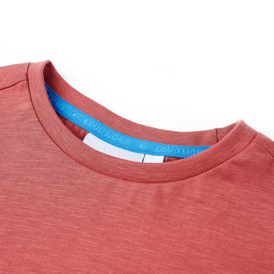 Kindershirt 116 paprikakleurig Paprika 116