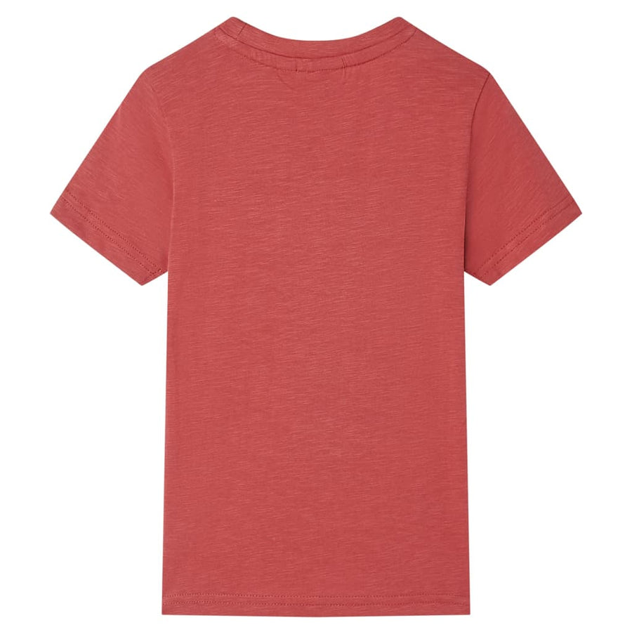 Kindershirt 128 paprikakleurig Paprika 128