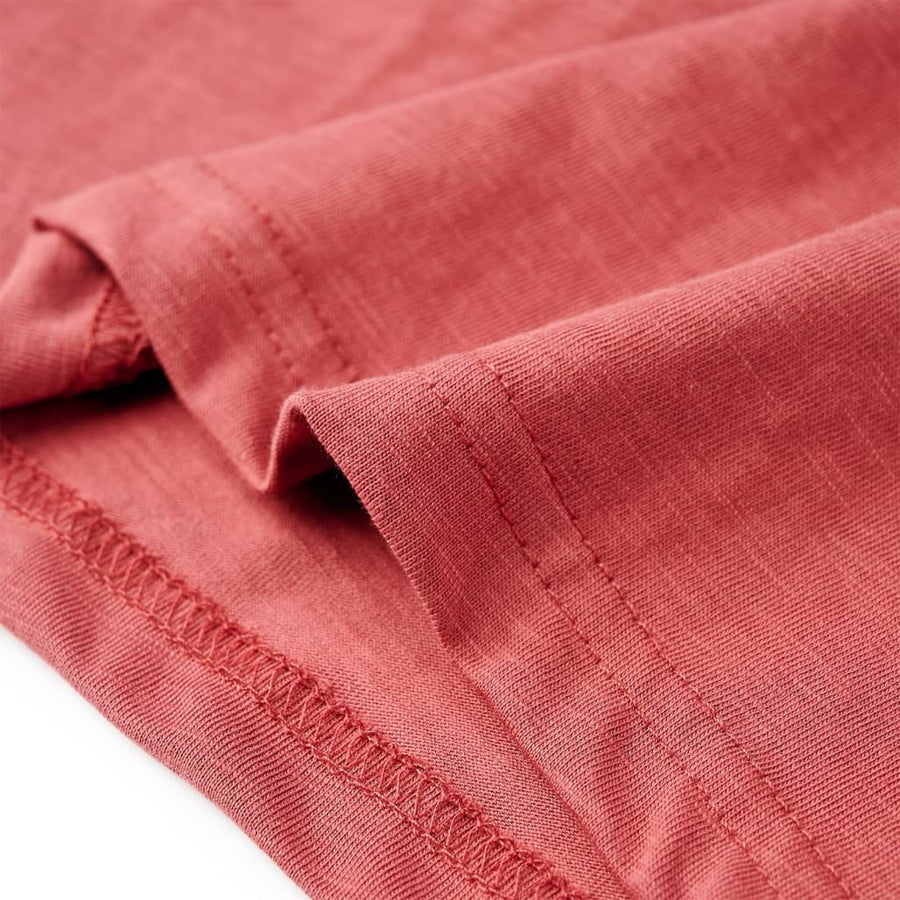 Kindershirt 128 paprikakleurig Paprika 128