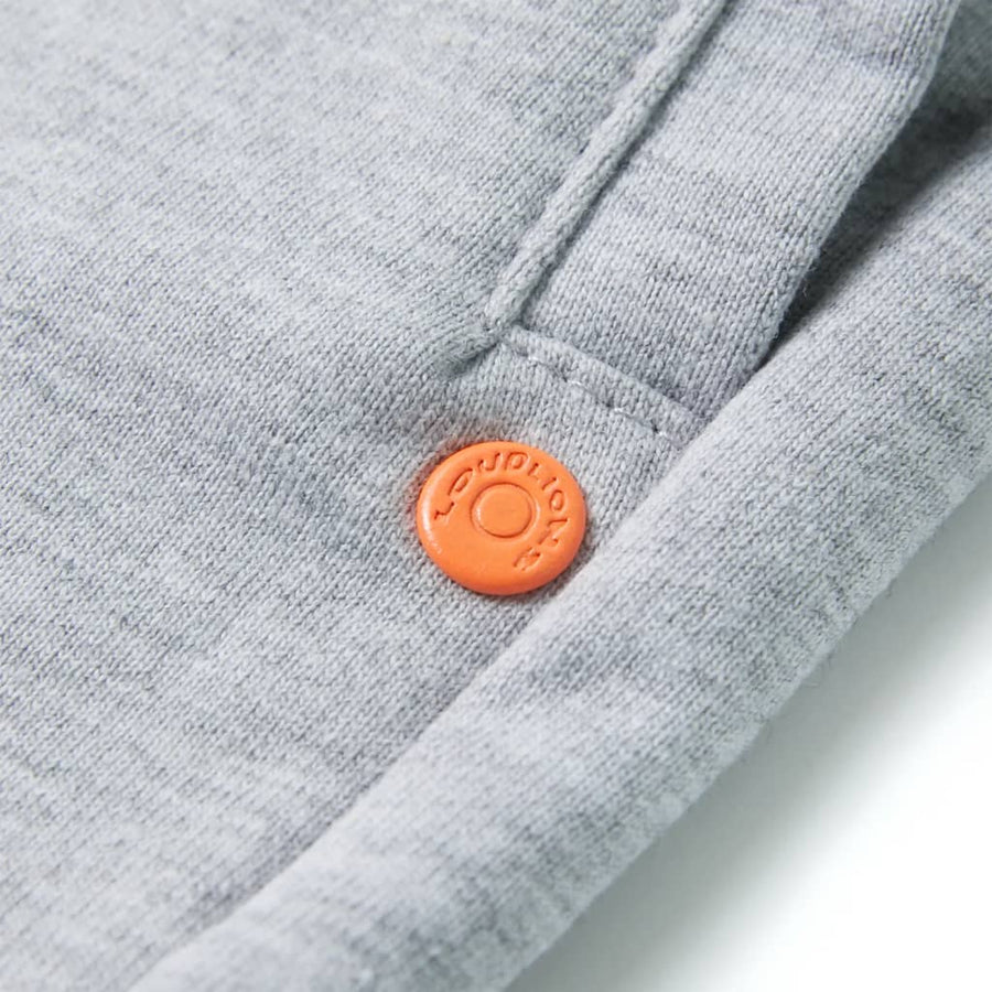 Kindershorts met trekkoord 104 grijs Grijs 104