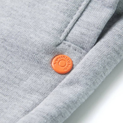 Kindershorts met trekkoord 128 grijs Grijs 128