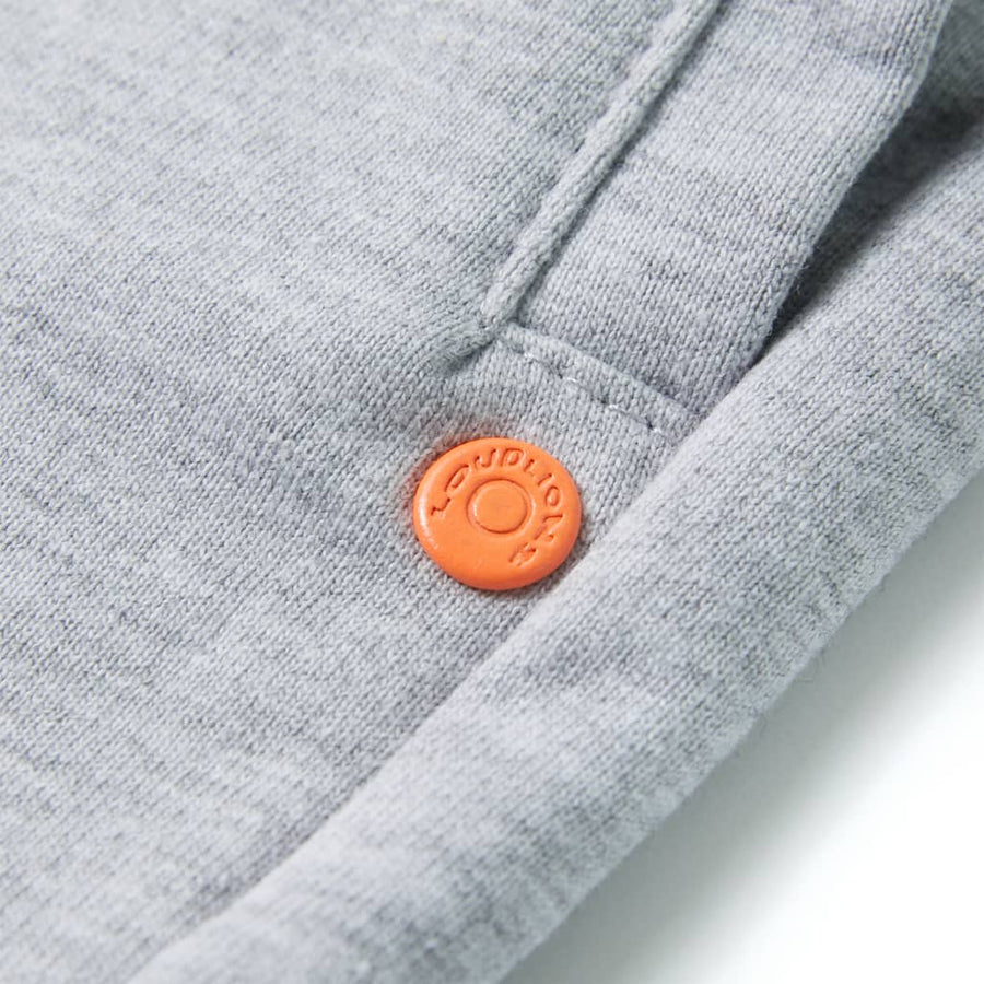 Kindershorts met trekkoord 140 grijs Grijs 140