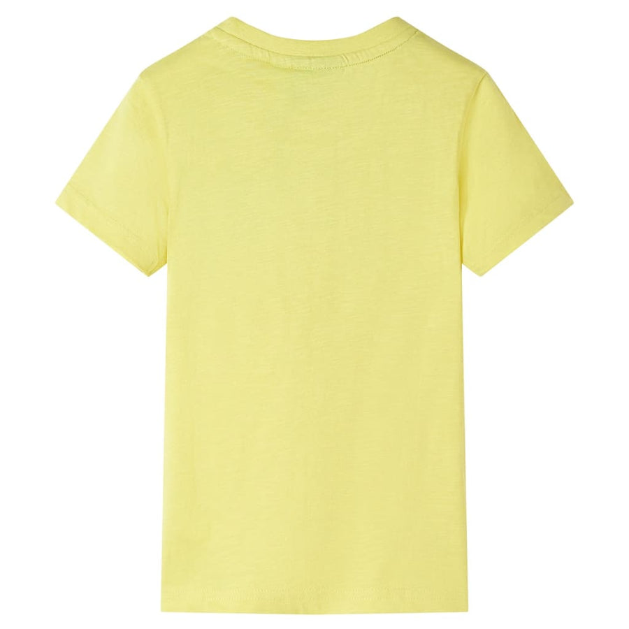 Kindershirt 140 geel Geel