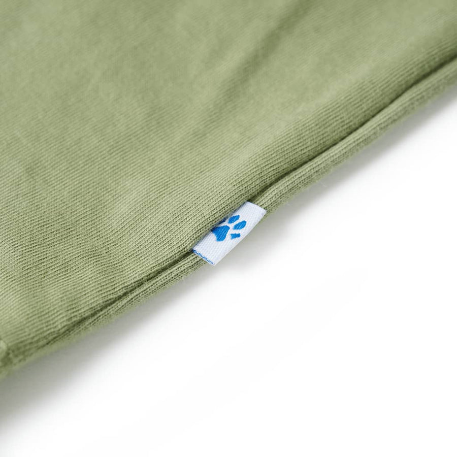 Kindershirt 116 lichtkakikleurig Kaki 116