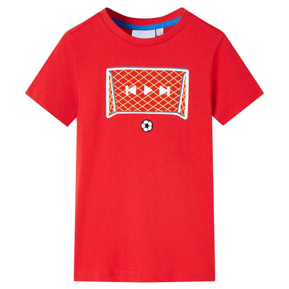 Kindershirt 92 rood Rood
