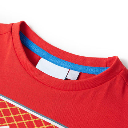Kindershirt 92 rood Rood