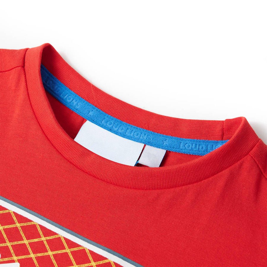 Kindershirt 92 rood Rood