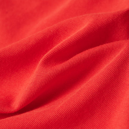 Kindershirt 92 rood Rood