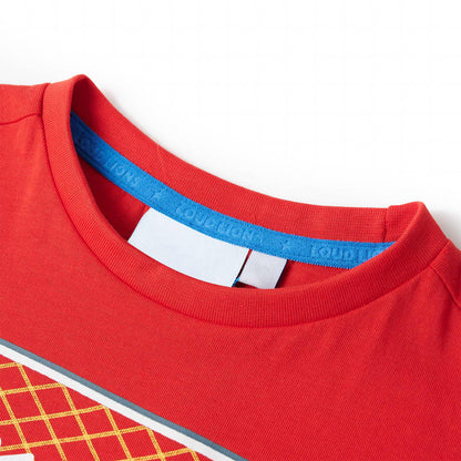 Kindershirt 116 rood Rood