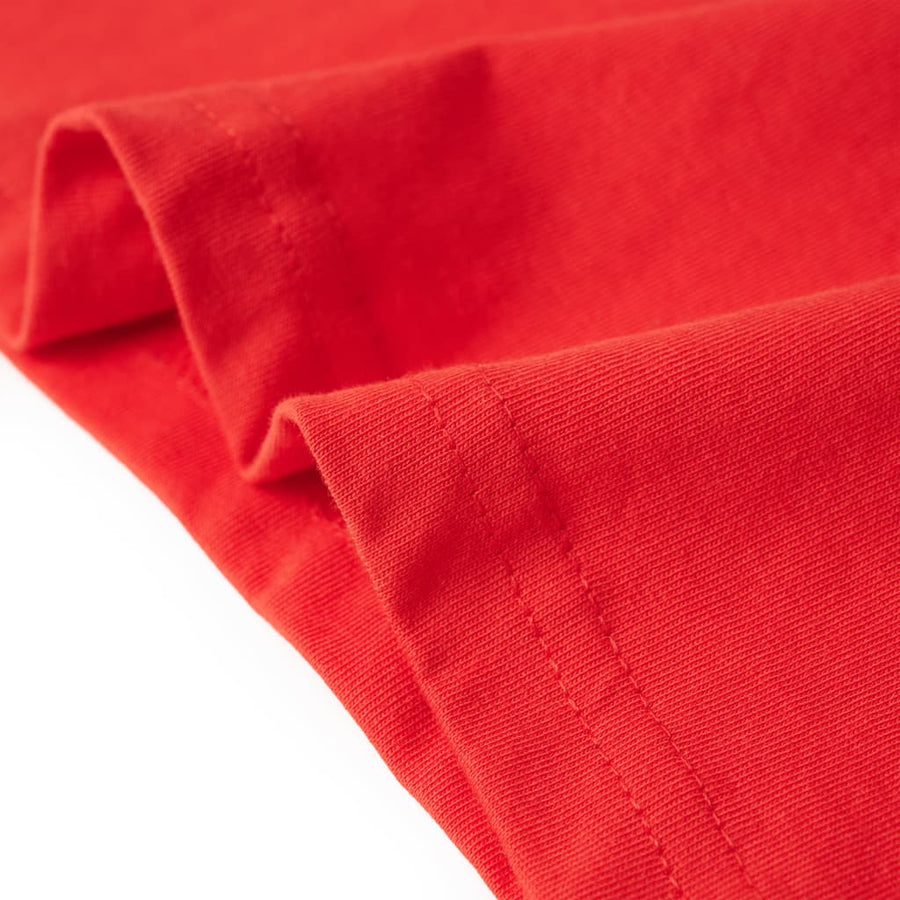 Kindershirt 116 rood Rood