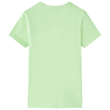 Kindershirt 140 limoengroen Limoen