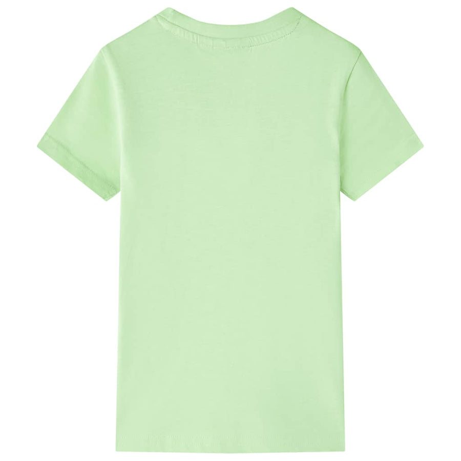 Kindershirt 140 limoengroen Limoen