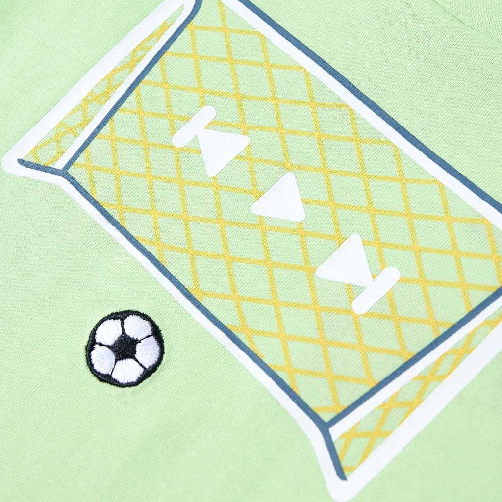 Kindershirt 140 limoengroen Limoen