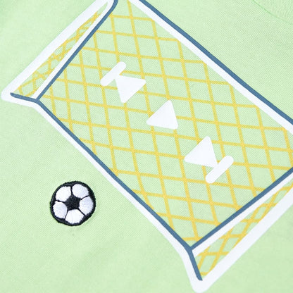 Kindershirt 140 limoengroen Limoen