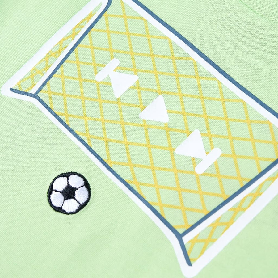 Kindershirt 140 limoengroen Limoen