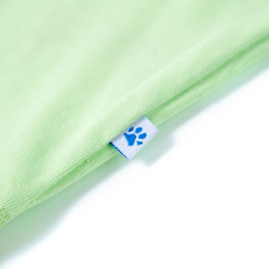 Kindershirt 140 limoengroen Limoen