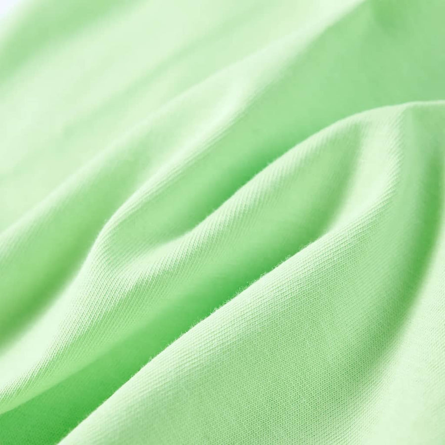 Kindershirt 140 limoengroen Limoen