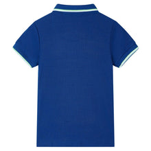 Kinderpoloshirt 104 donkerblauw Blauw 104