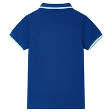 Kinderpoloshirt 116 donkerblauw Blauw 116