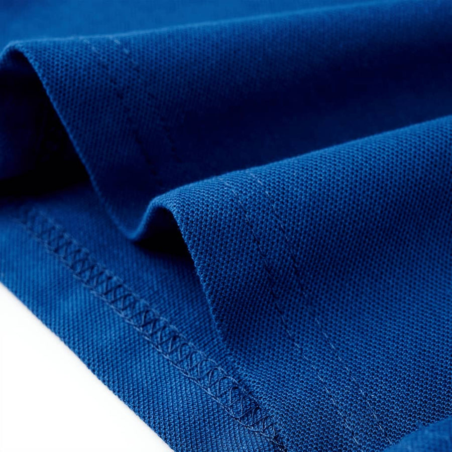 Kinderpoloshirt 140 donkerblauw Blauw