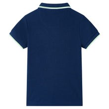 Kinderpoloshirt 140 marineblauw Marineblauw 140