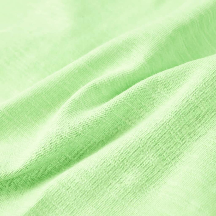 Kindershirt 116 neongroen Groen
