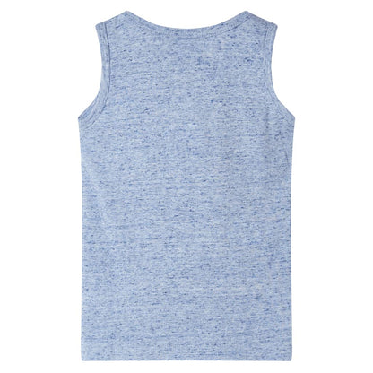 Kindertopje 116 gemêleerd blauw Blauw 116