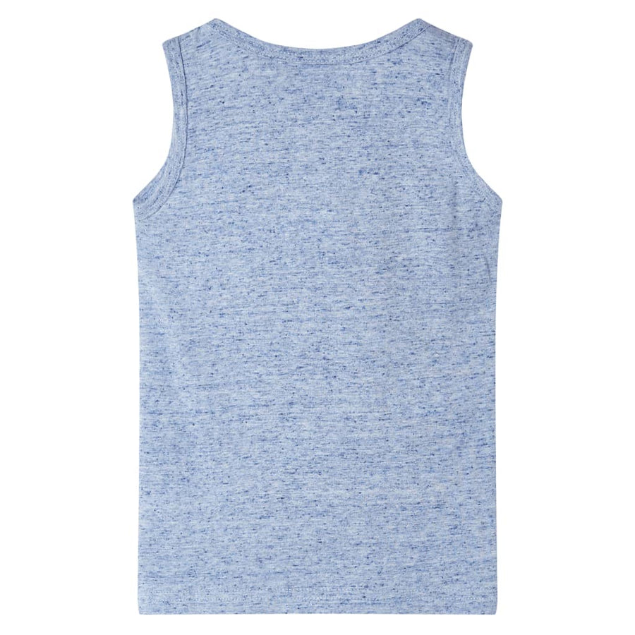 Kindertopje 128 gemêleerd blauw Blauw 128