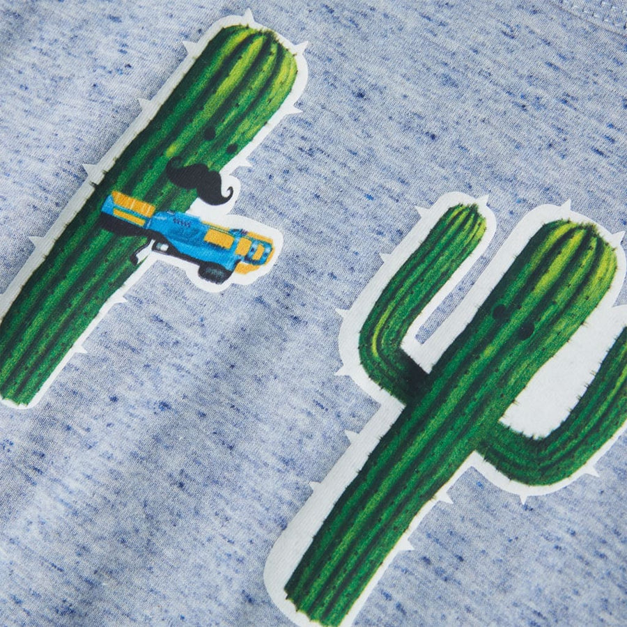 Kindertopje 128 gemêleerd blauw Blauw 128