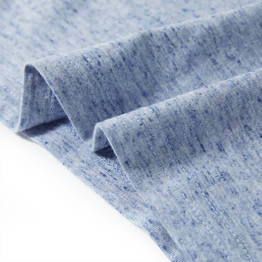 Kindertopje 128 gemêleerd blauw Blauw 128