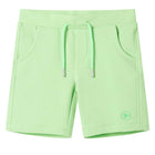 Kindershort 128 groen