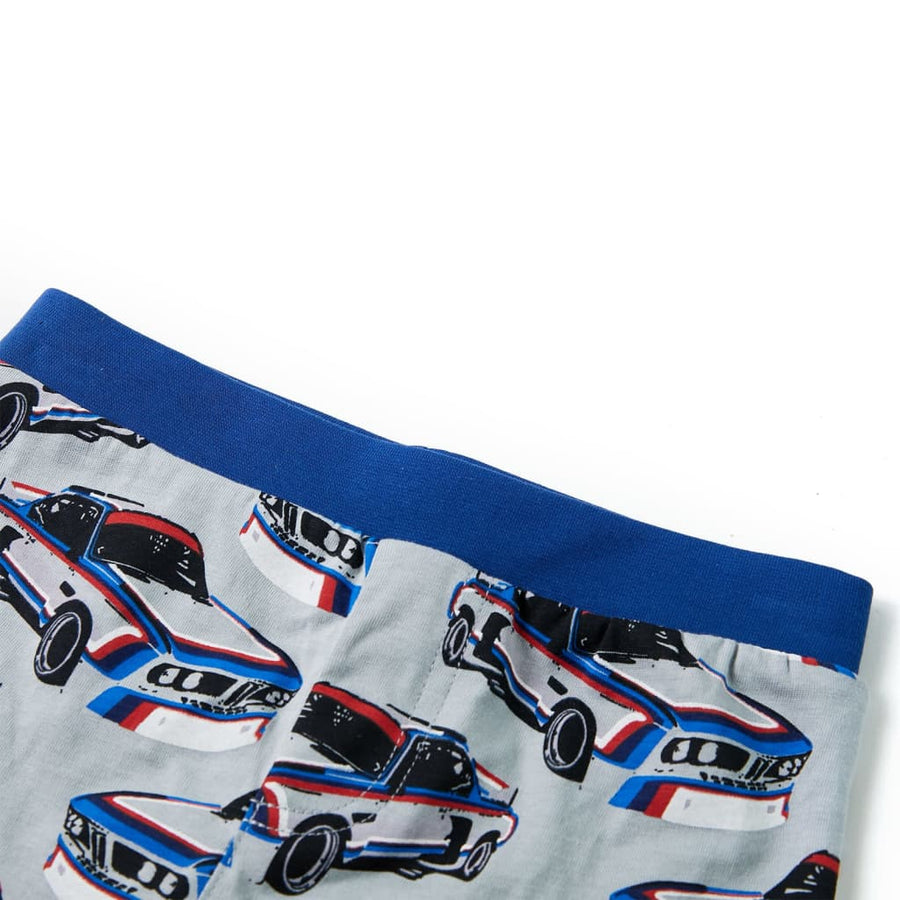 Kinderpyjama met korte mouwen 104 grijs