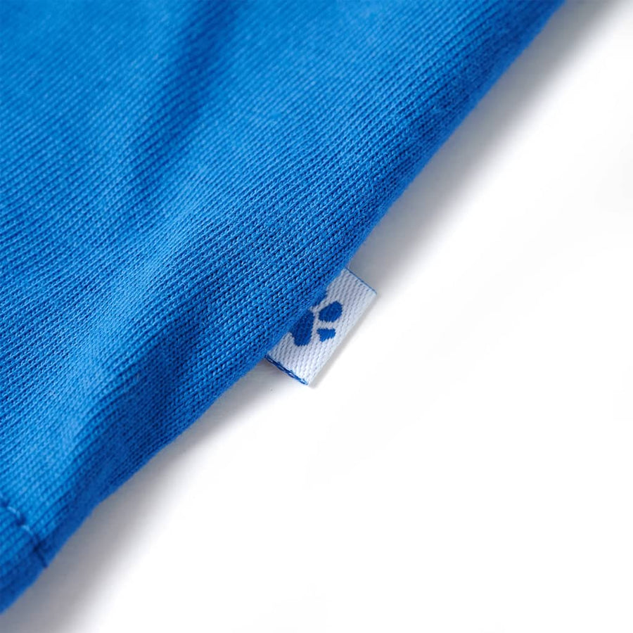Kindershirt 104 blauw Blauw