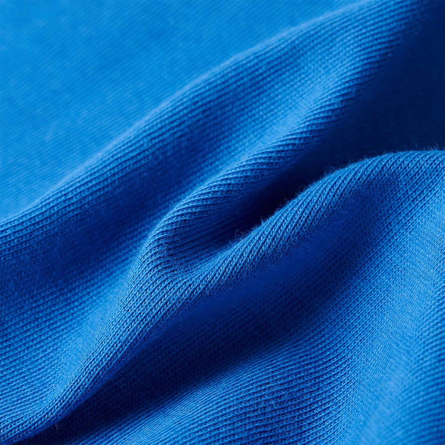 Kindershirt 104 blauw Blauw