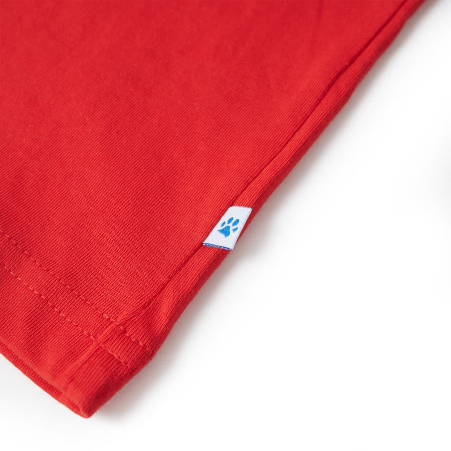 Kindershirt 104 rood Rood