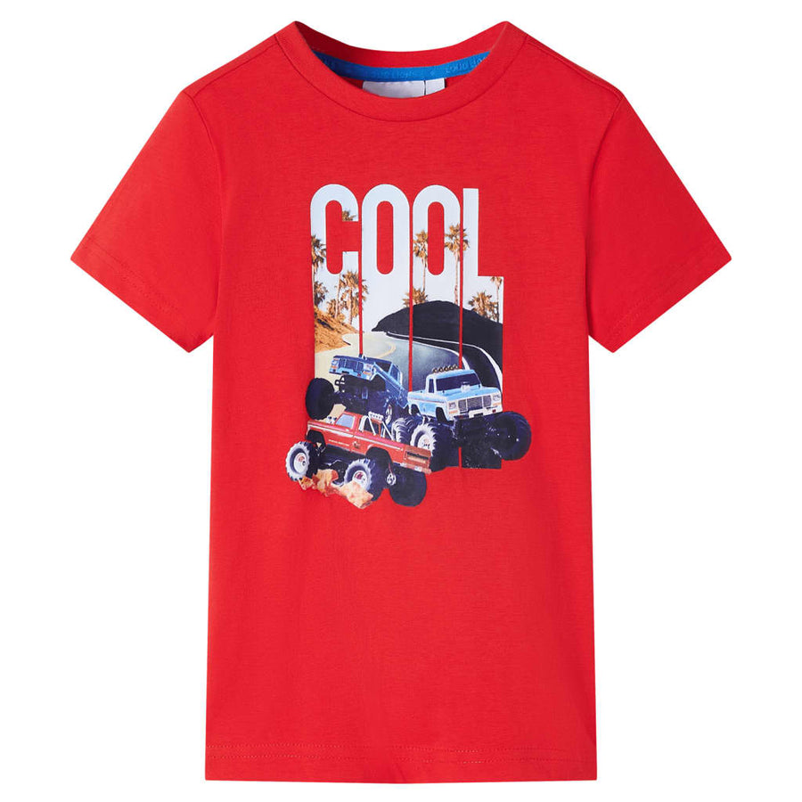 Kindershirt 140 rood Rood