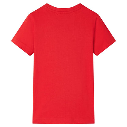 Kindershirt 140 rood Rood