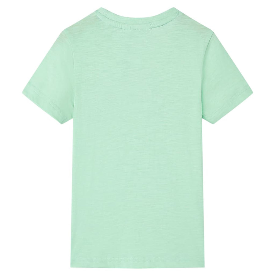 Kindershirt 128 lichtgroen