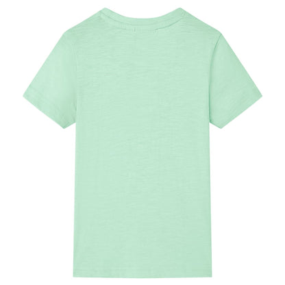 Kindershirt 140 lichtgroen 140