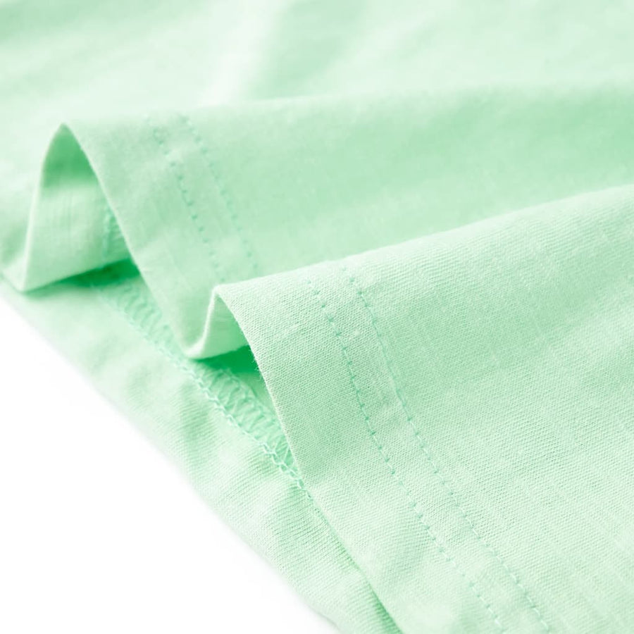 Kindershirt 140 lichtgroen 140
