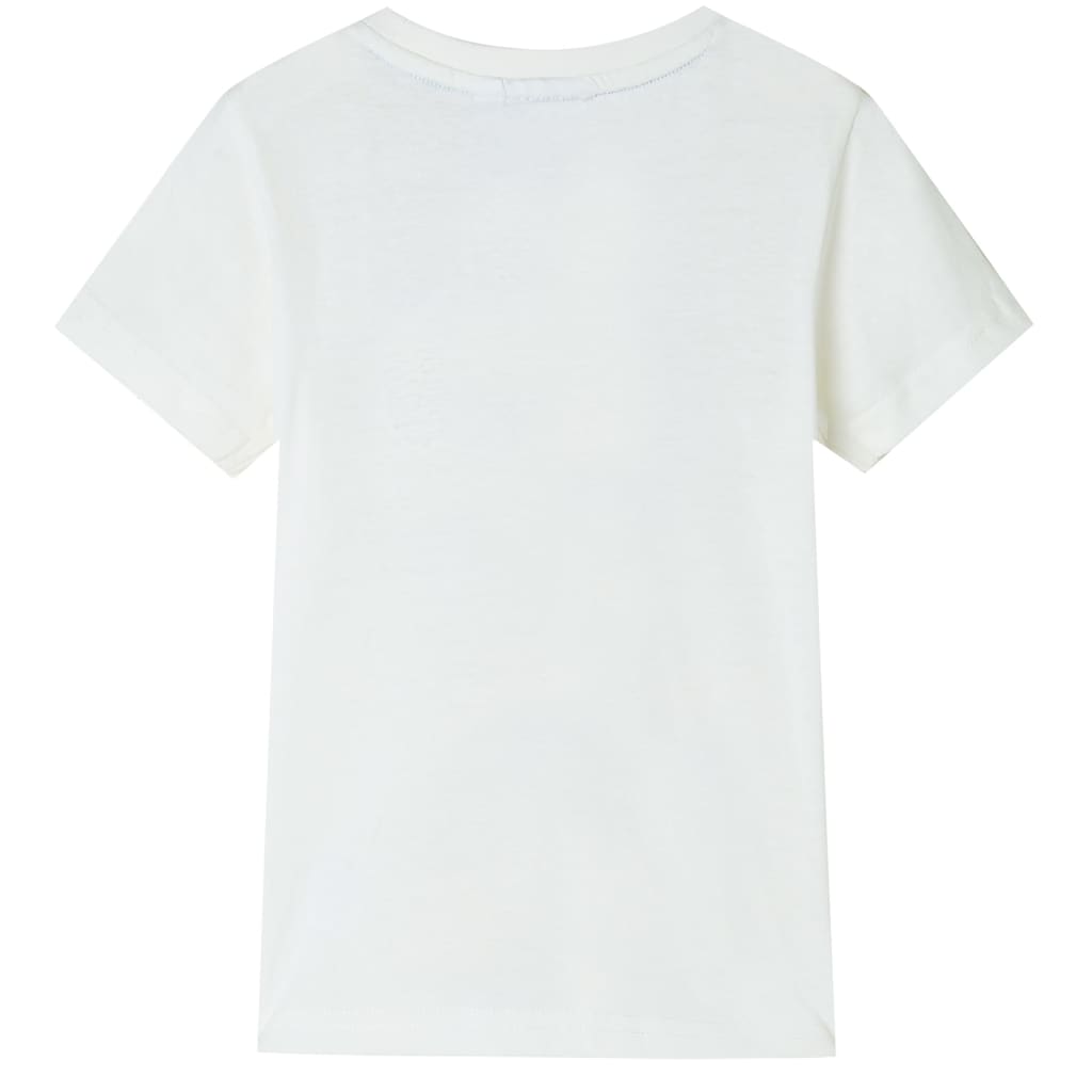 Kindershirt 128 ecru