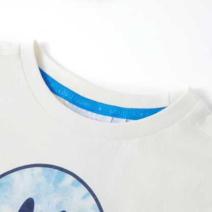 Kindershirt 128 ecru