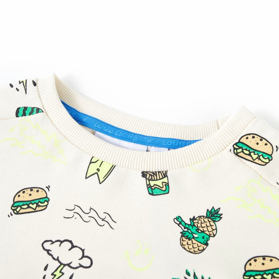 Kindertrui 104 zachtecru 104