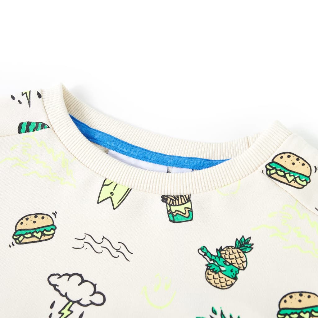 Kindertrui 116 zachtecru 116